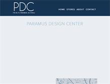 Tablet Screenshot of paramusdesigncenter.com